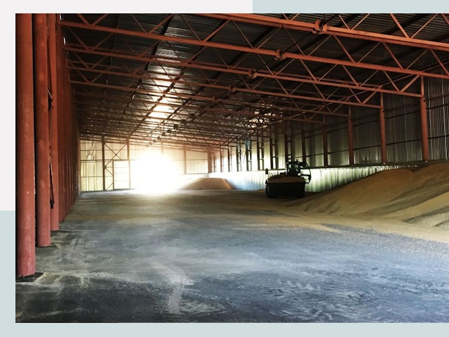 Строительство зернохранилищ в Вязниках