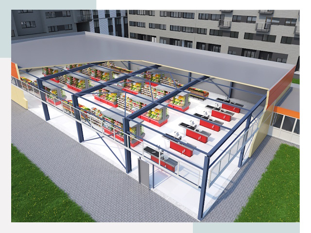 Строительство магазинов в Вязники от 641 руб. за м²