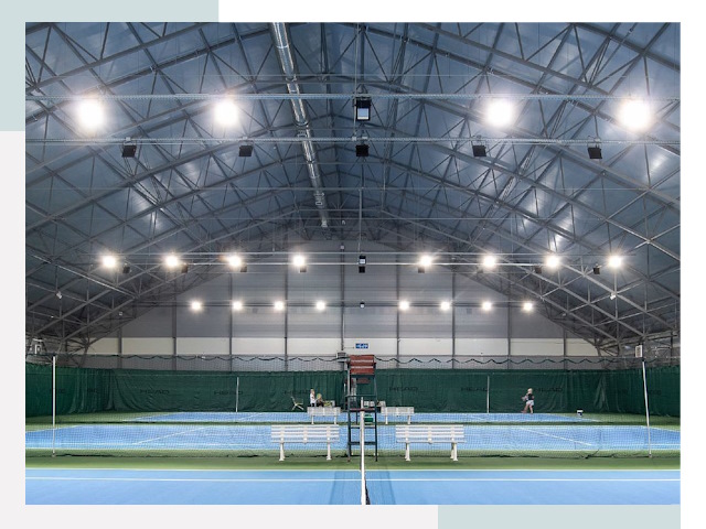 Строительство теннисных кортов в Вязники от 641 руб.