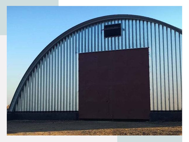 Бескаркасные ангары в Вязниках