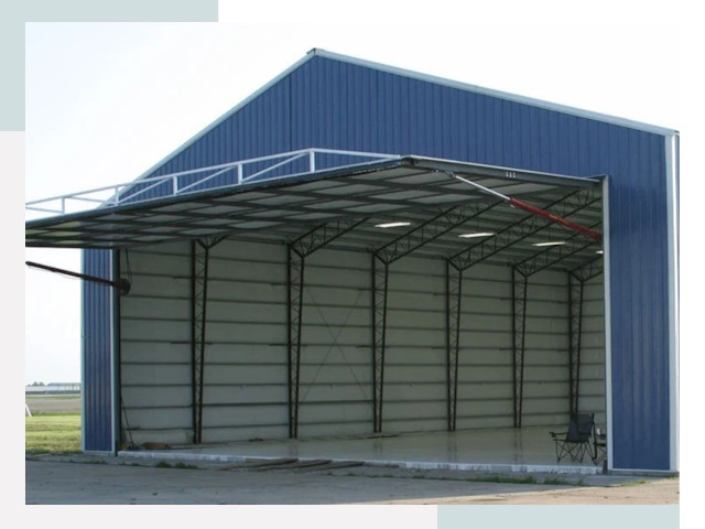 Прямо стенные ангары в Вязниках