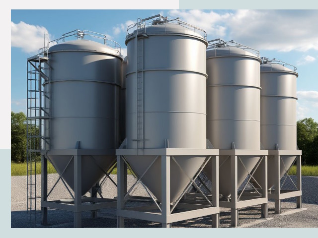 Металлические силосы от СтальСтрой-Взн по цене 641 руб.