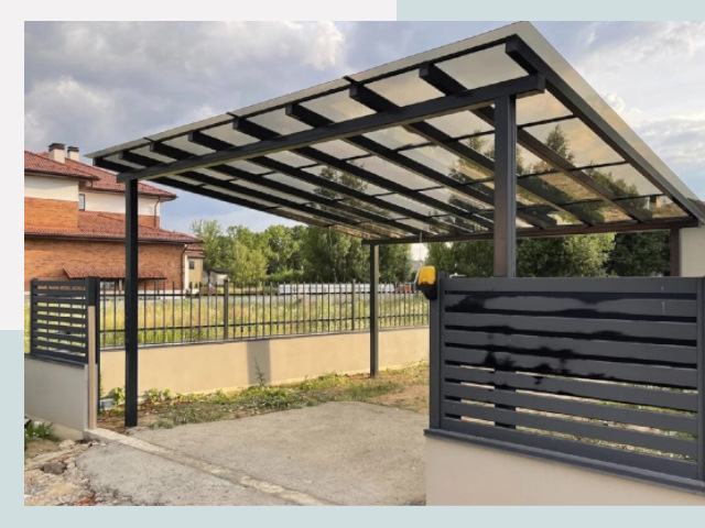 Металлические навесы в Вязники от 641 руб. за м²