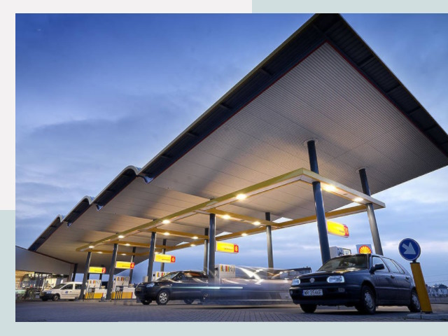 Навесы для АЗС в Вязники от 641 руб. - Защита и комфорт