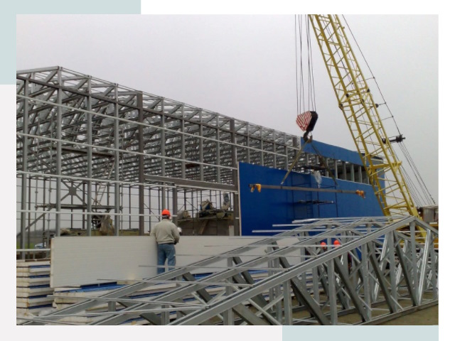 Монтаж ангаров в Вязниках